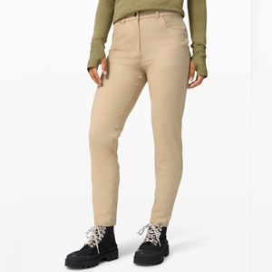 Lululemon CitySleek Slim Khaki Pant